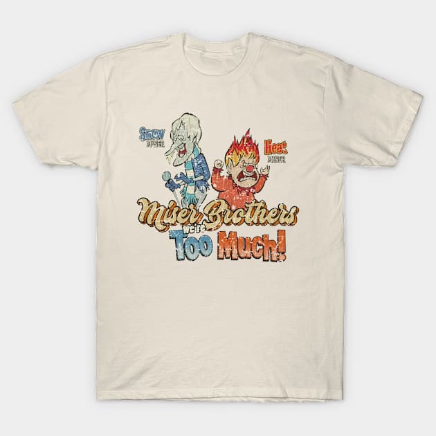 Miser Brothers 1974 T-Shirt by Baharnis